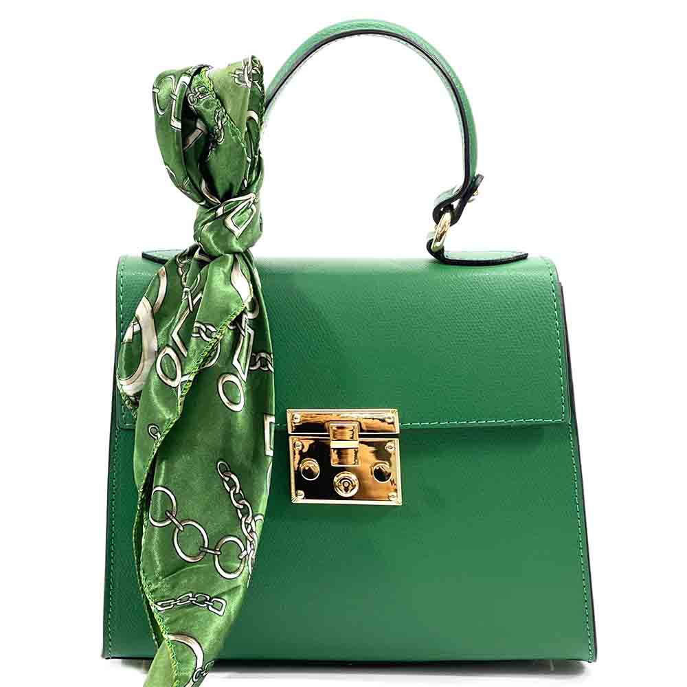 Bella Mini Tote small leather handbag - Made In Italy