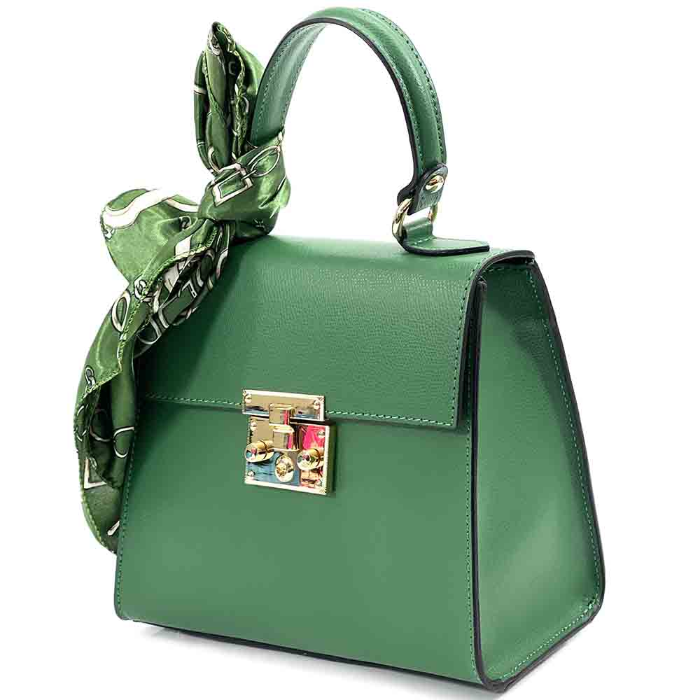 Bella Mini Tote small leather handbag - Made In Italy