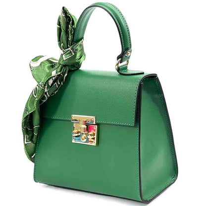 Bella Mini Tote small leather handbag - Made In Italy