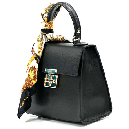 Bella Mini Tote small leather handbag - Made In Italy