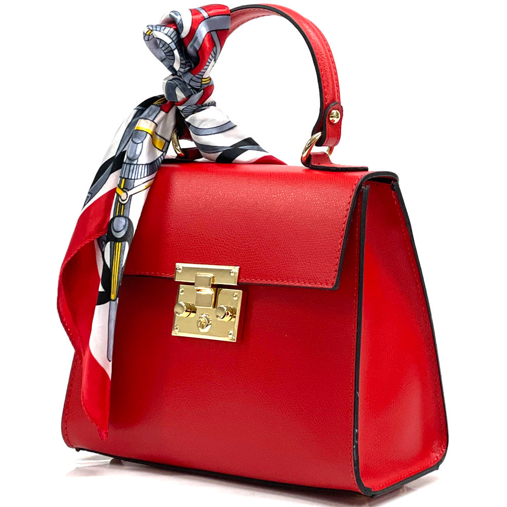 Bella Mini Tote small leather handbag - Made In Italy