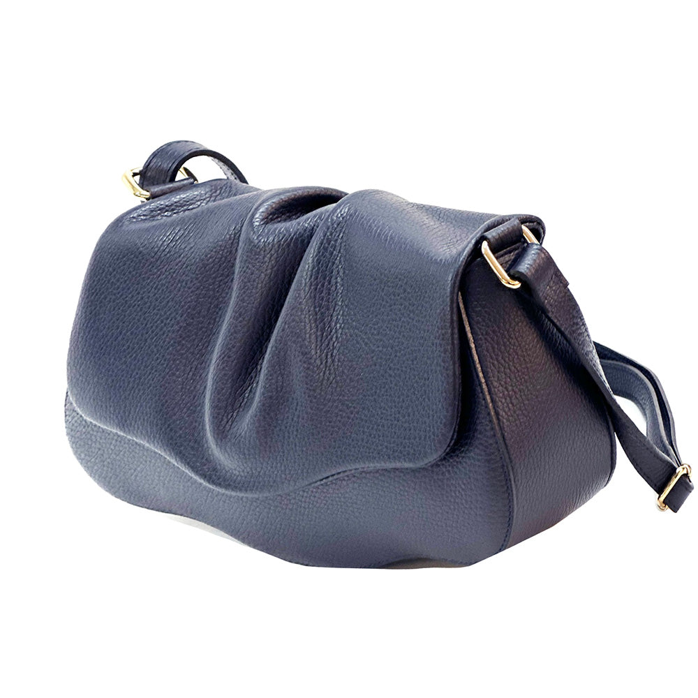 Maria Cross-Body Bag in Calfskin Leather - Made In Italy