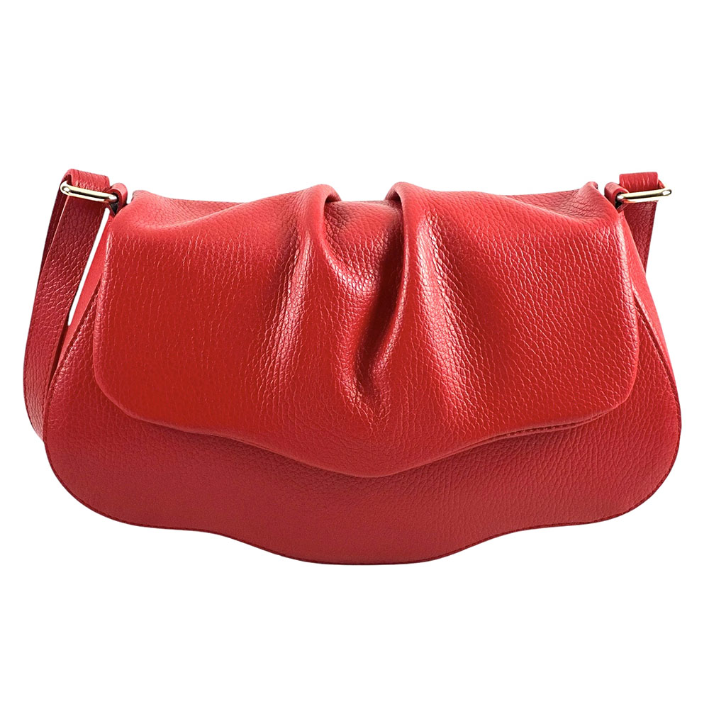 Maria Cross-Body Bag in Calfskin Leather - Made In Italy