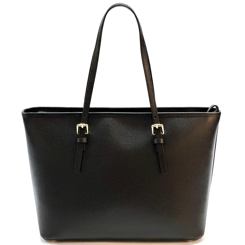 Eloisa Tote leather bag - Made In Italy