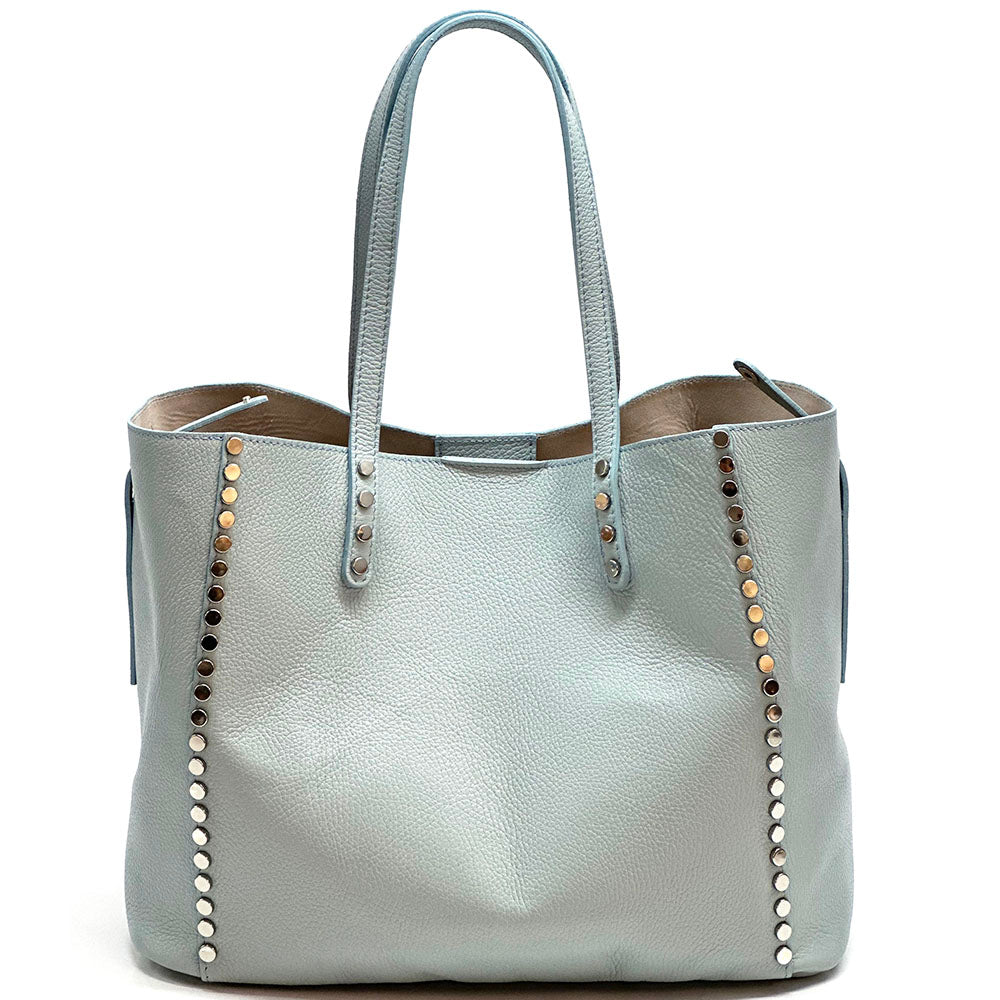 Sestola Italian Handmade Cow Leather Tote Bag - Made In Italy