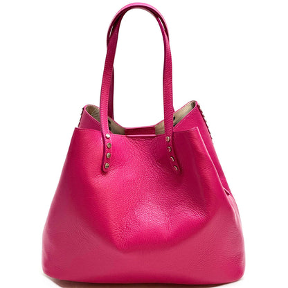Sestola Italian Handmade Cow Leather Tote Bag - Made In Italy