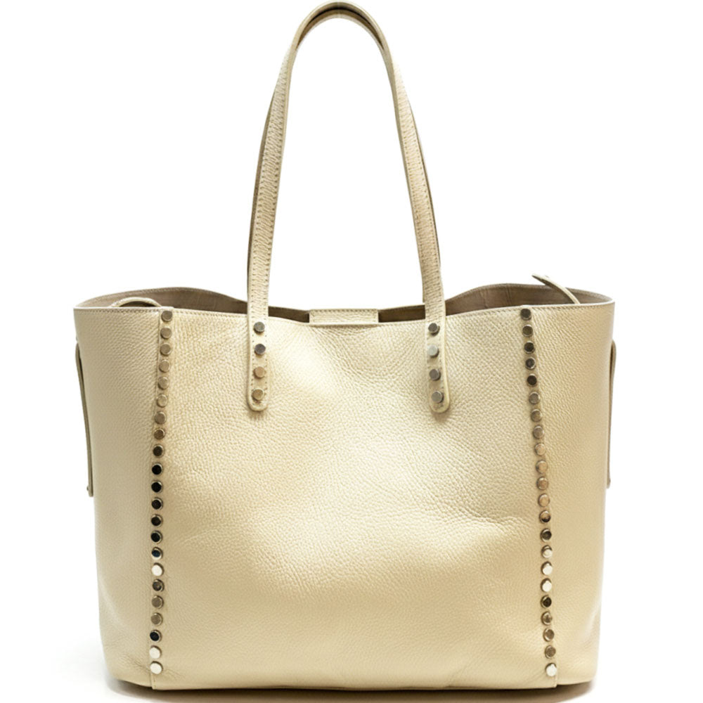 Sestola Italian Handmade Cow Leather Tote Bag - Made In Italy