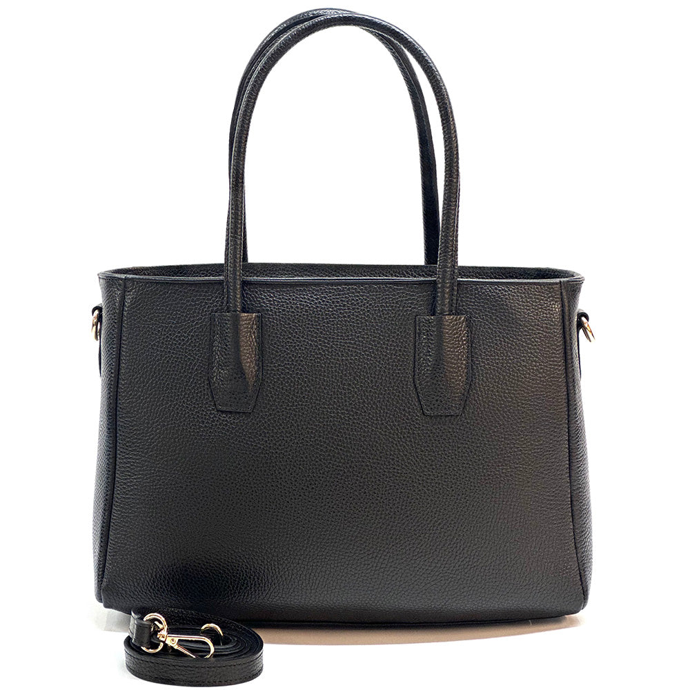 Elisenta Leather Bag - Made In Italy