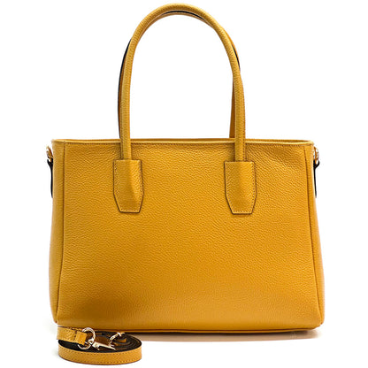 Elisenta Leather Bag - Made In Italy