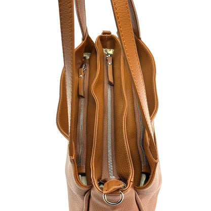 Livia Leather Bag - Made In Italy