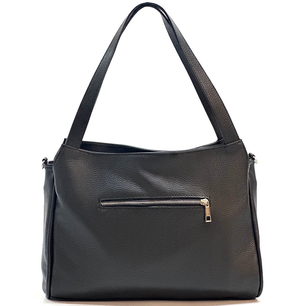 Livia Leather Bag - Made In Italy