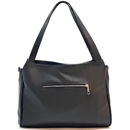 Livia Leather Bag - Made In Italy