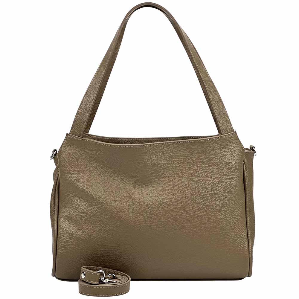 Livia Leather Bag - Made In Italy