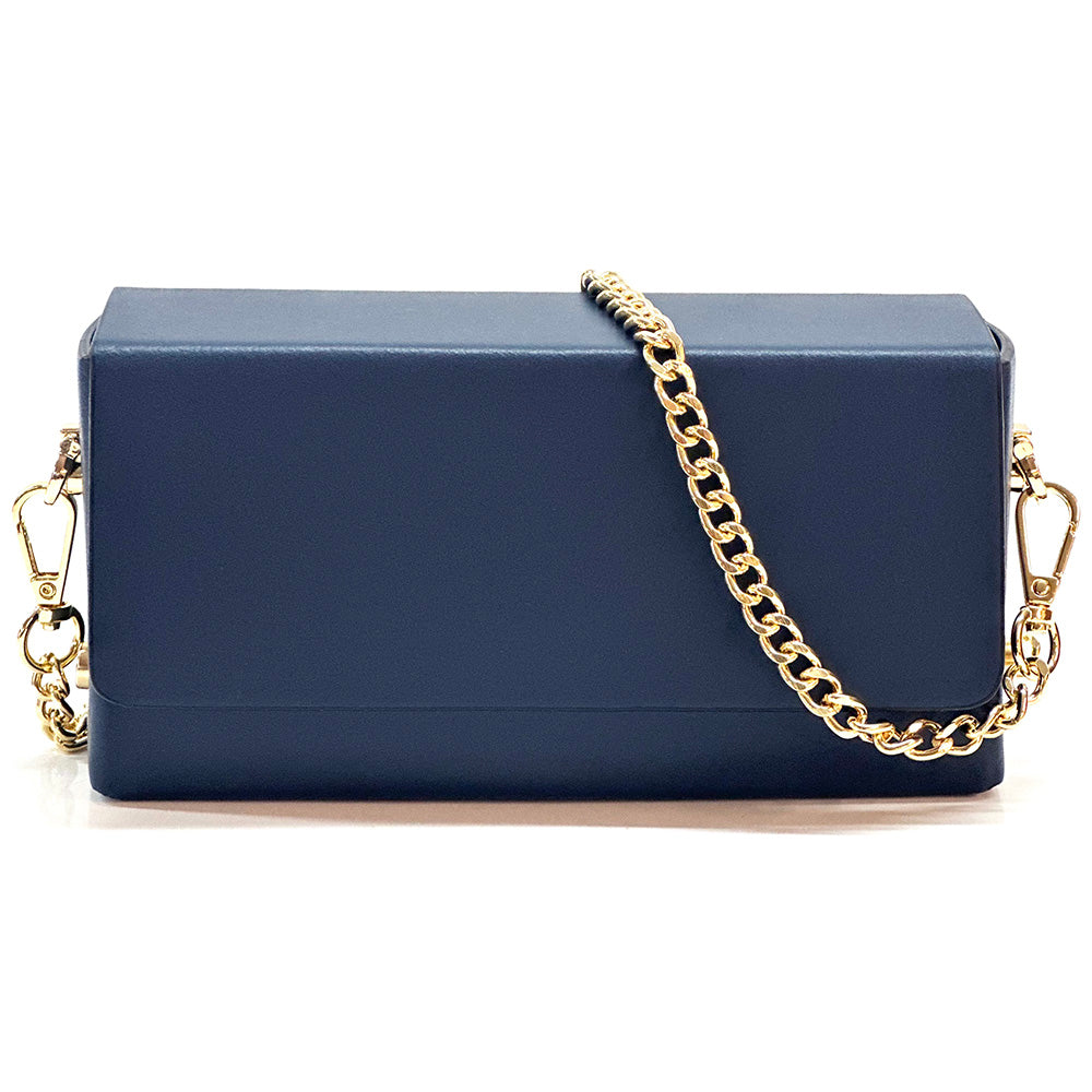 Evelysa Leather Mini Shoulder Bag - Made in Italy