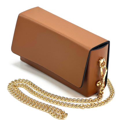 Evelysa Leather Mini Shoulder Bag - Made in Italy