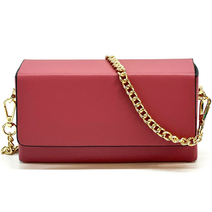 Evelysa Leather Mini Shoulder Bag - Made in Italy
