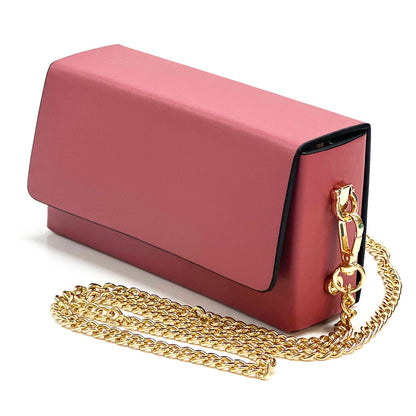 Evelysa Leather Mini Shoulder Bag - Made in Italy