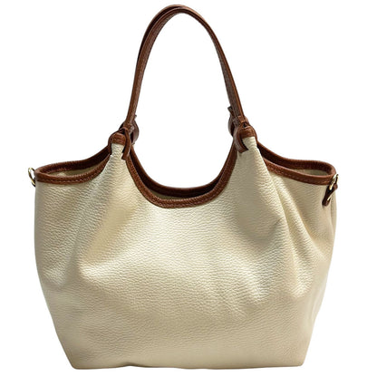 Fiorenza Leather Tote Bag - Made In Italy