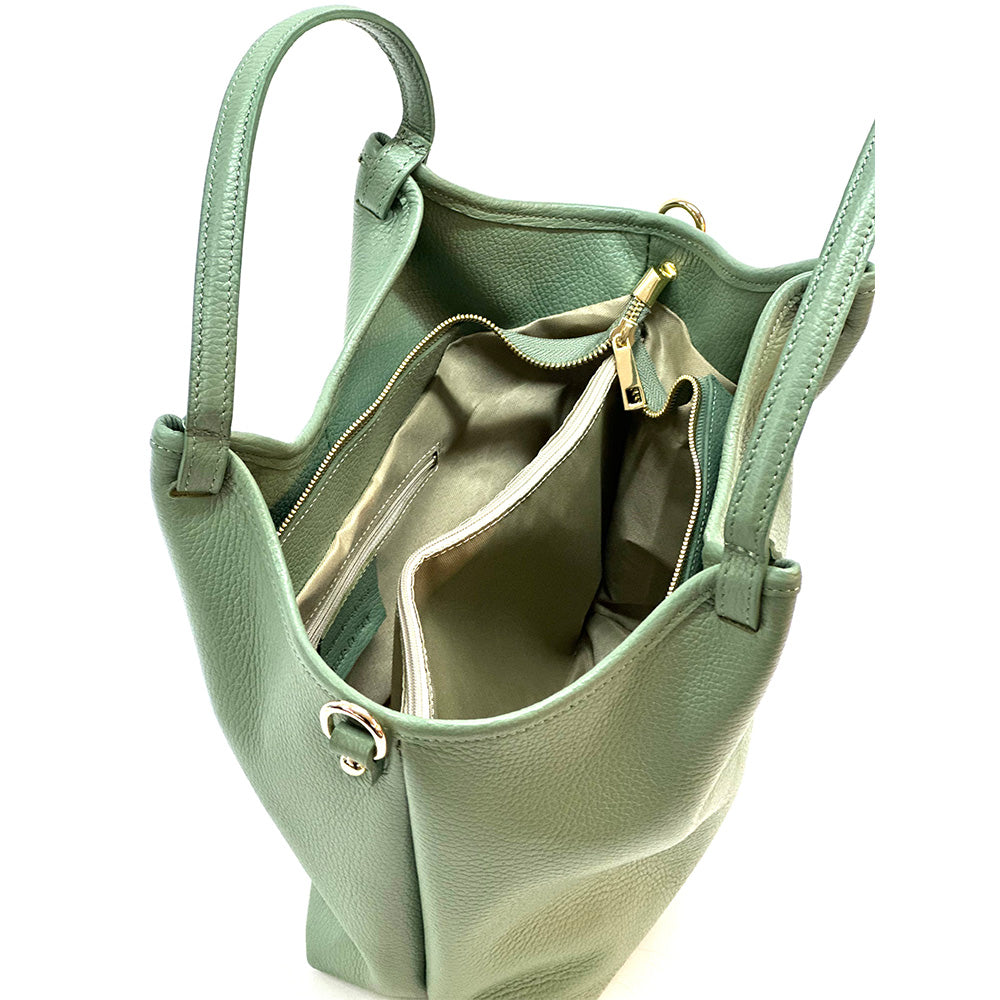 Fiorenza Leather Tote Bag - Made In Italy