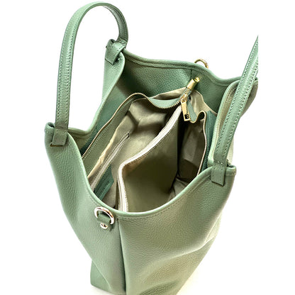 Fiorenza Leather Tote Bag - Made In Italy