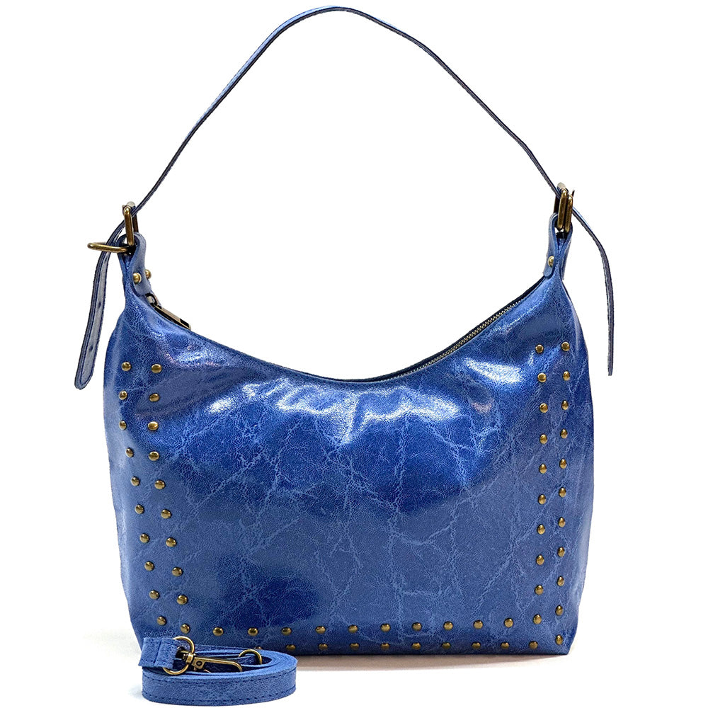 Riviera Leather Shoulder Bag - Made In Italy