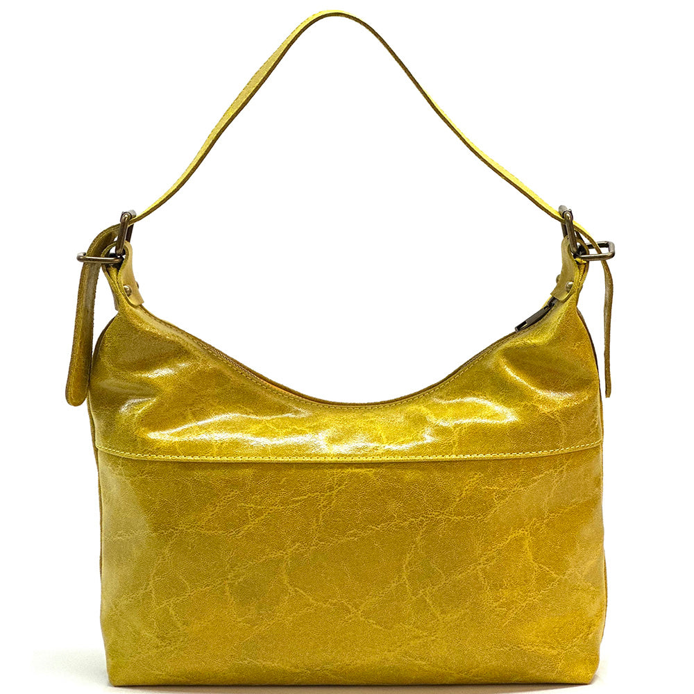 Riviera Leather Shoulder Bag - Made In Italy