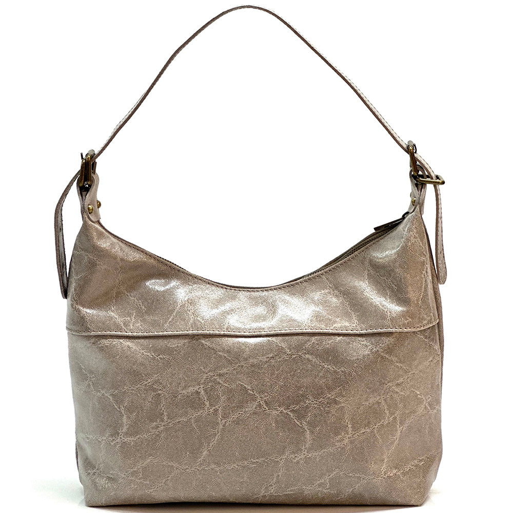 Riviera Leather Shoulder Bag - Made In Italy