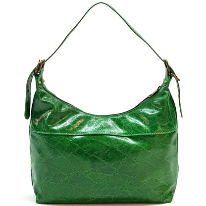 Riviera Leather Shoulder Bag - Made In Italy