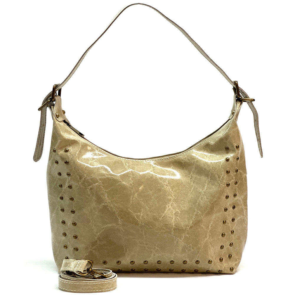 Riviera Leather Shoulder Bag - Made In Italy