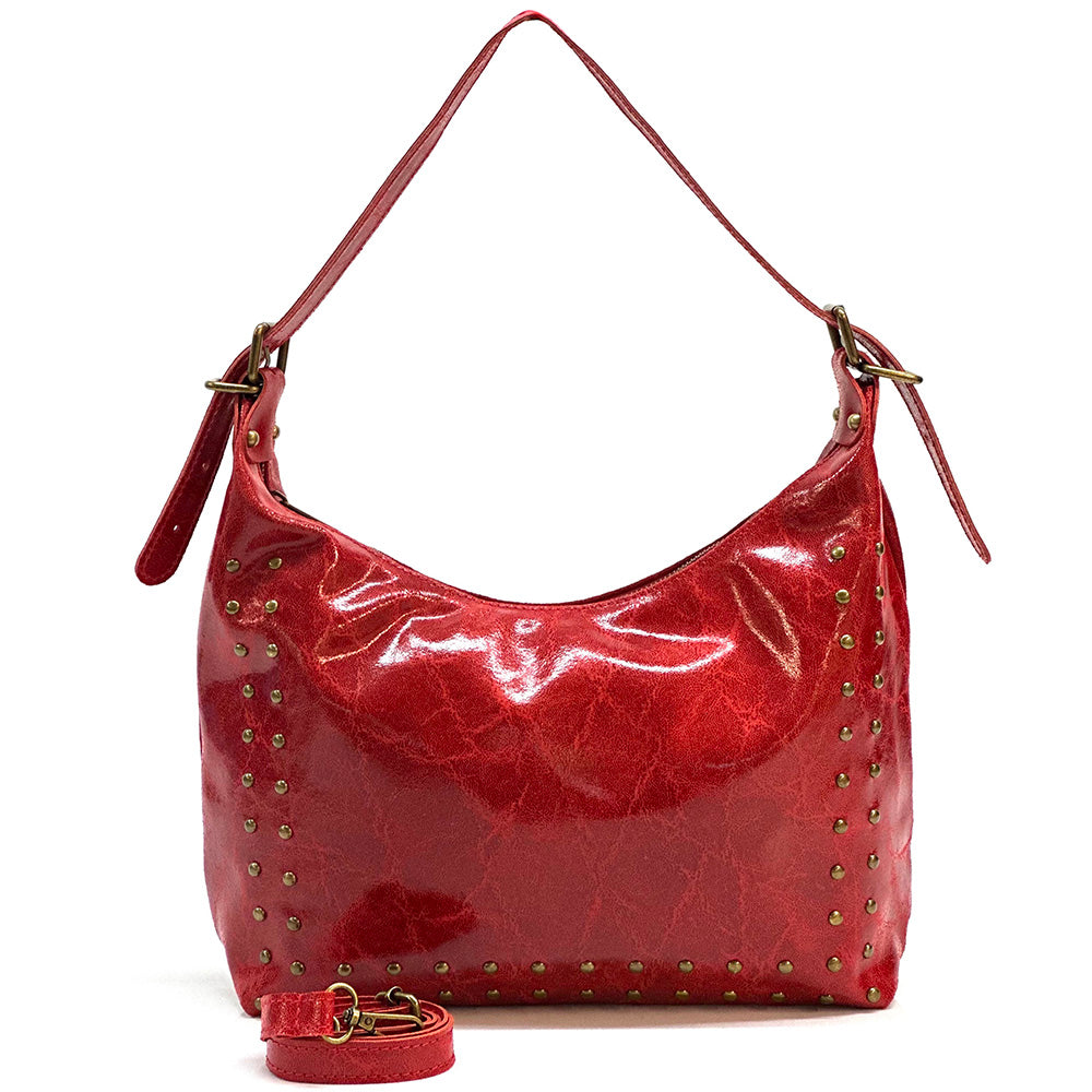 Riviera Leather Shoulder Bag - Made In Italy