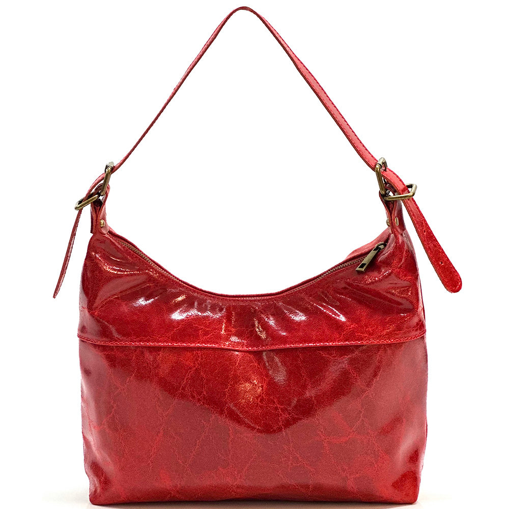 Riviera Leather Shoulder Bag - Made In Italy