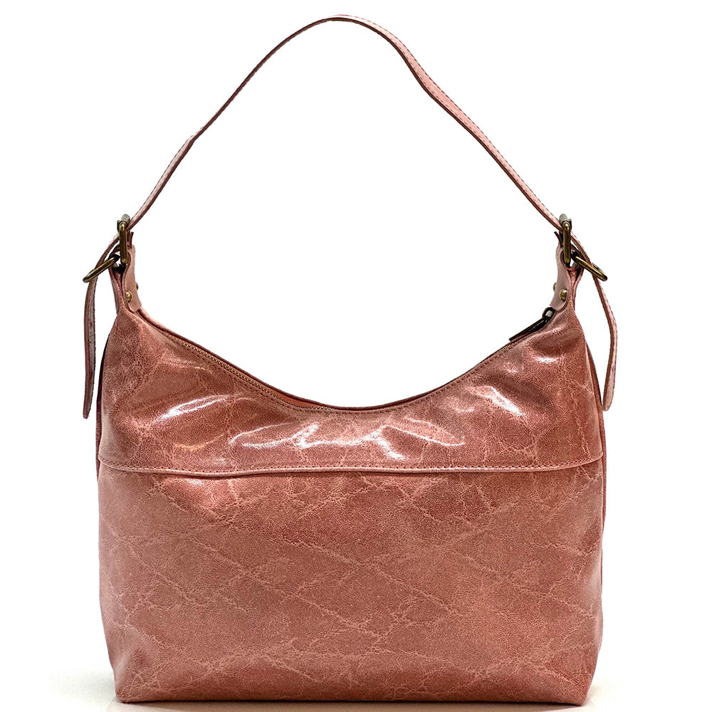 Riviera Leather Shoulder Bag - Made In Italy