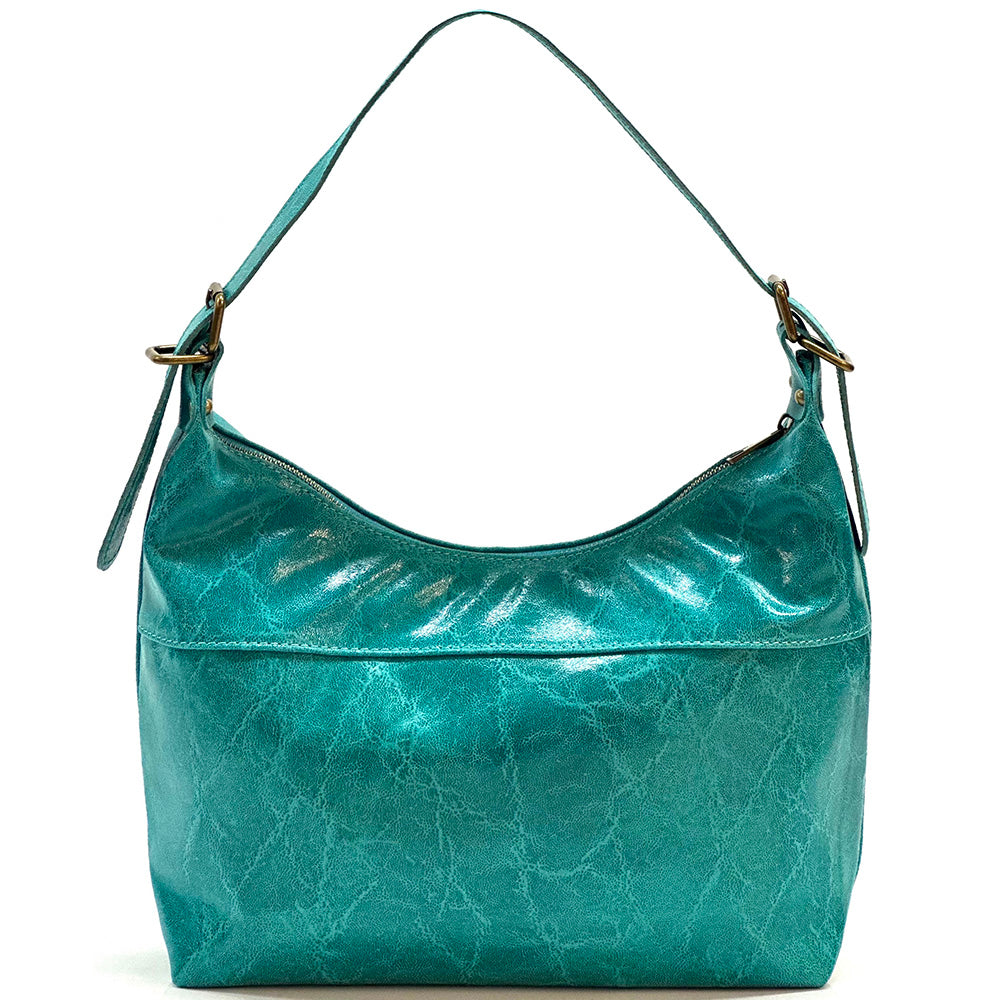 Riviera Leather Shoulder Bag - Made In Italy