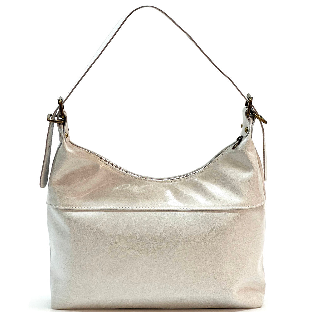 Riviera Leather Shoulder Bag - Made In Italy