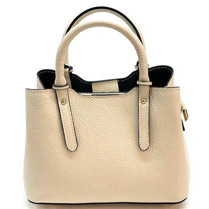 Giuseppina Leather Handbag - Made In Italy