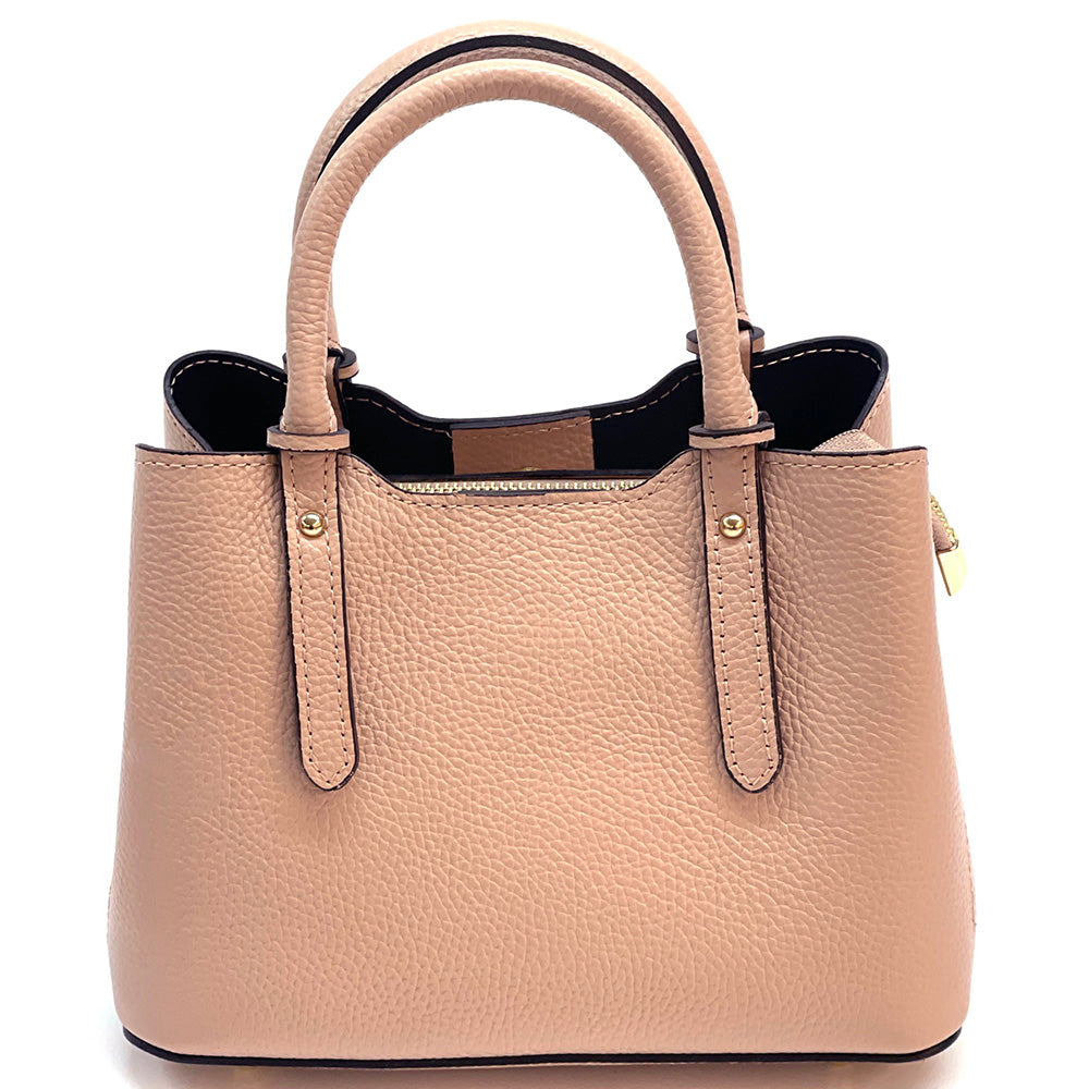 Giuseppina Leather Handbag - Made In Italy