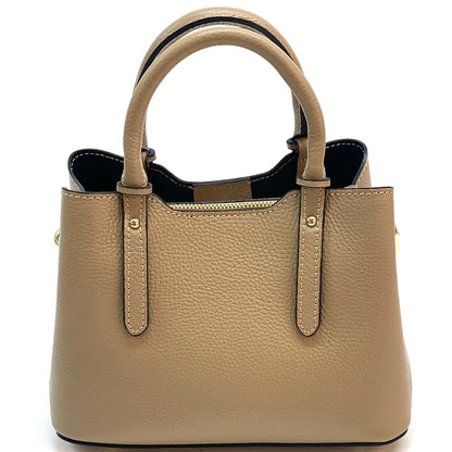 Giuseppina Leather Handbag - Made In Italy