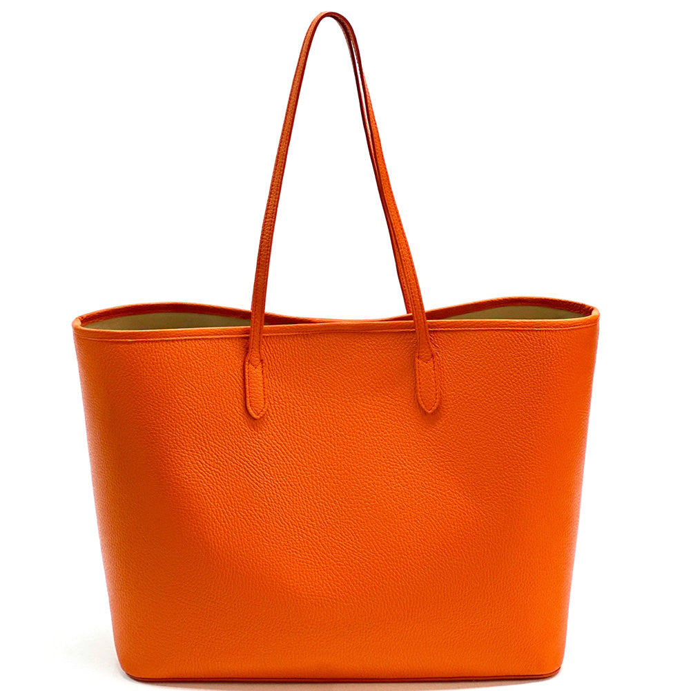 Penelope Tote Italian Leather Handbag - Made In Italy