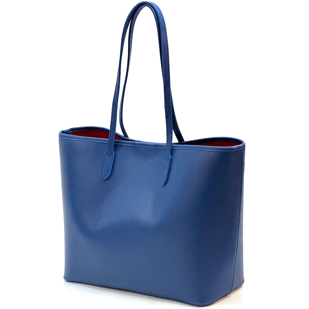 Penelope Tote Italian Leather Handbag - Made In Italy