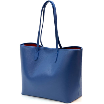 Penelope Tote Italian Leather Handbag - Made In Italy