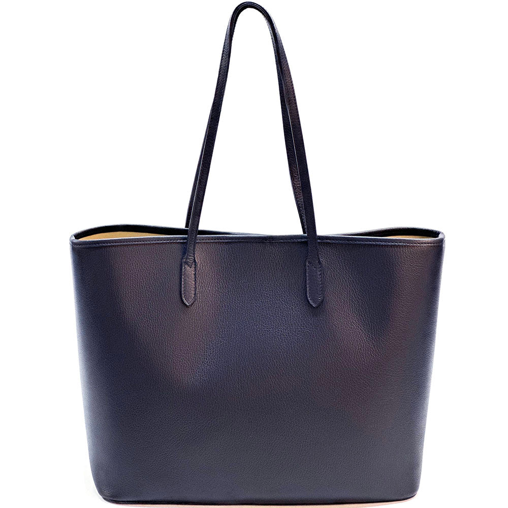 Penelope Tote Italian Leather Handbag - Made In Italy