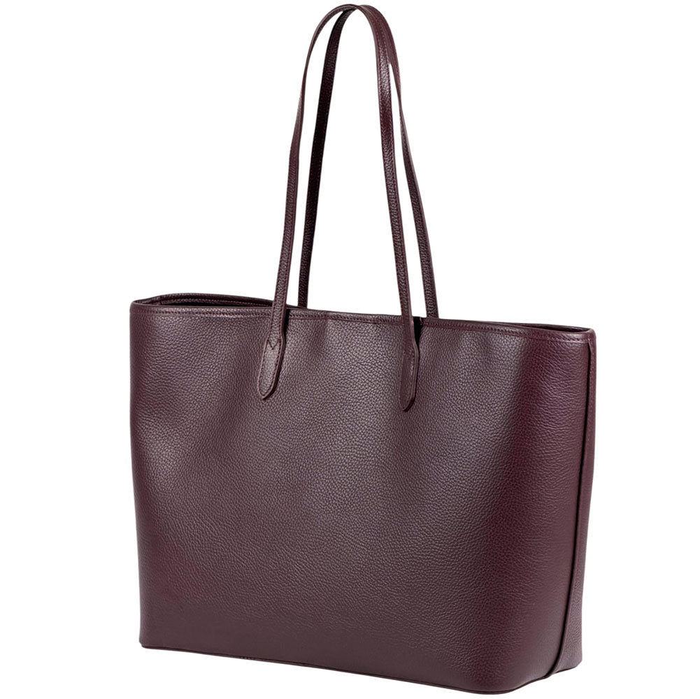 Penelope Tote Italian Leather Handbag - Made In Italy