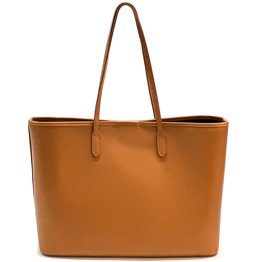 Penelope Tote Italian Leather Handbag - Made In Italy