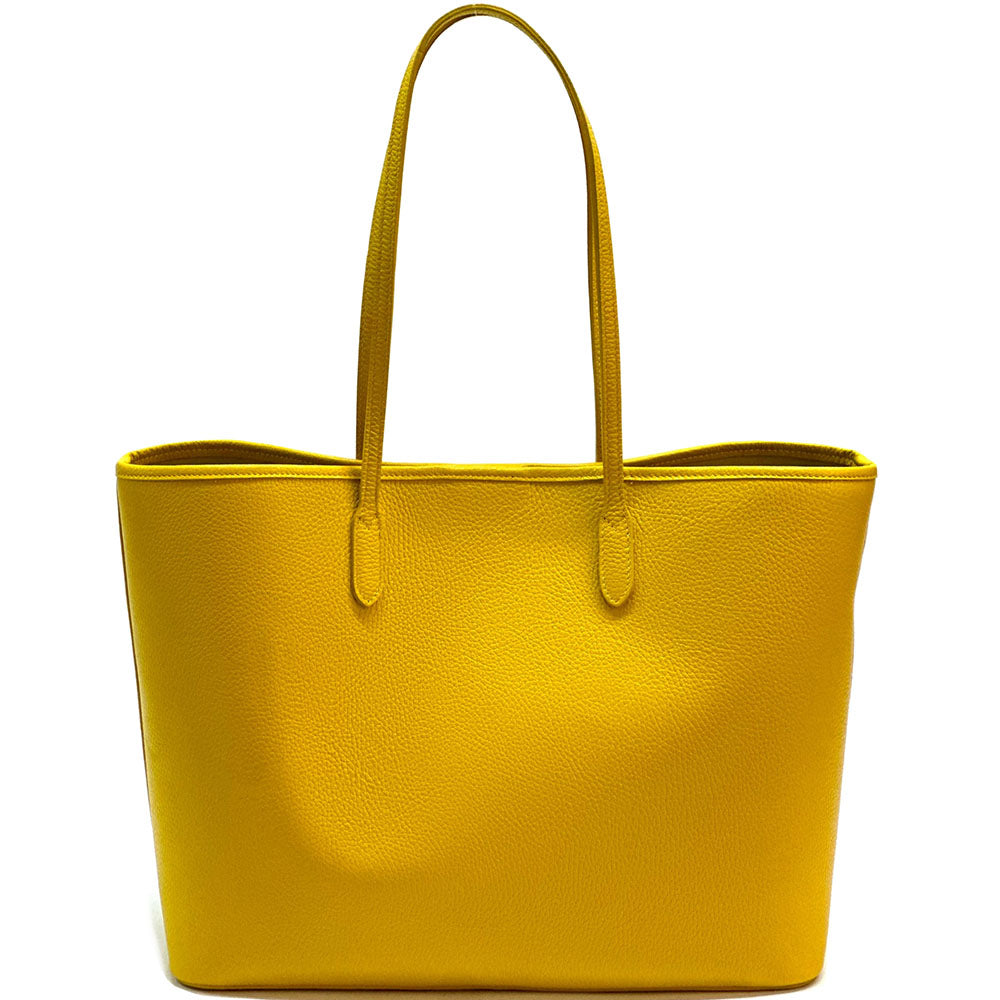 Penelope Tote Italian Leather Handbag - Made In Italy