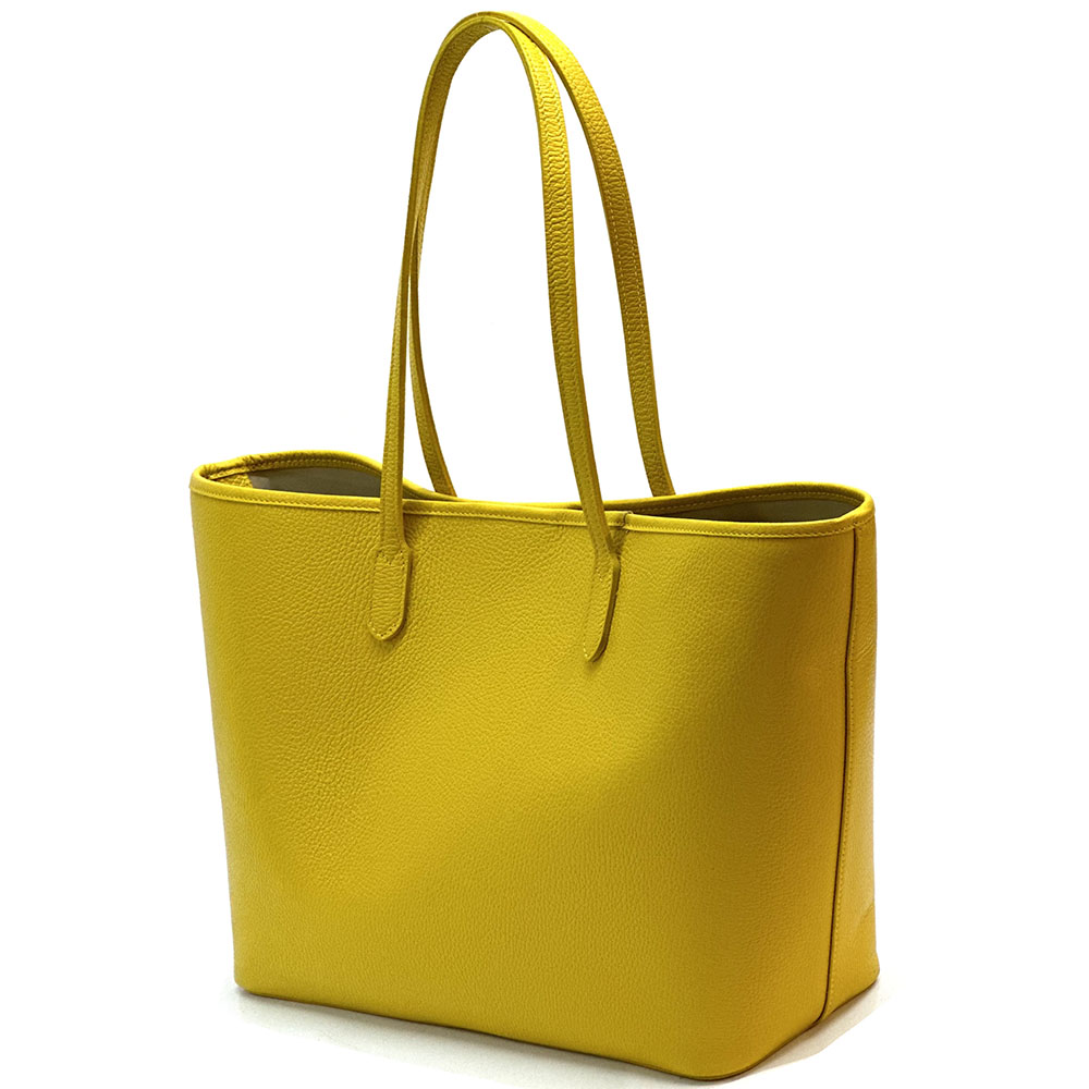Penelope Tote Italian Leather Handbag - Made In Italy