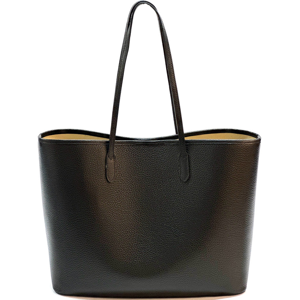 Penelope Tote Italian Leather Handbag - Made In Italy