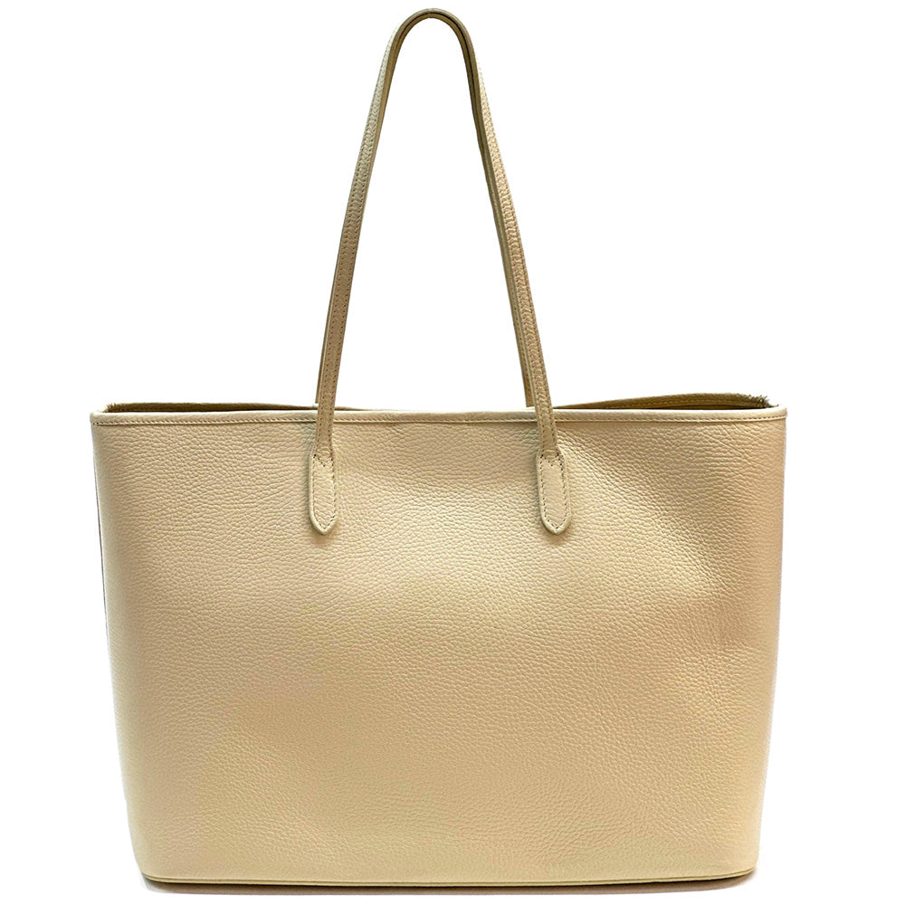 Penelope Tote Italian Leather Handbag - Made In Italy