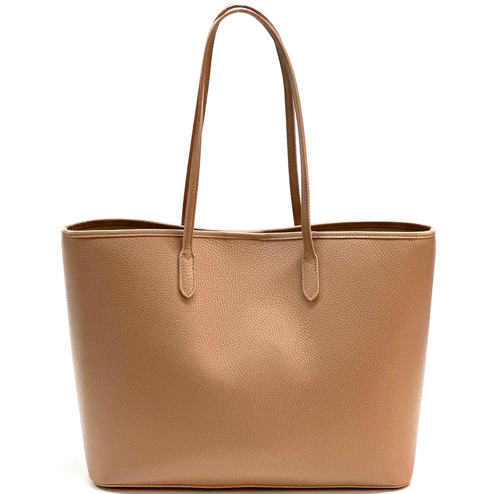 Penelope Tote Italian Leather Handbag - Made In Italy