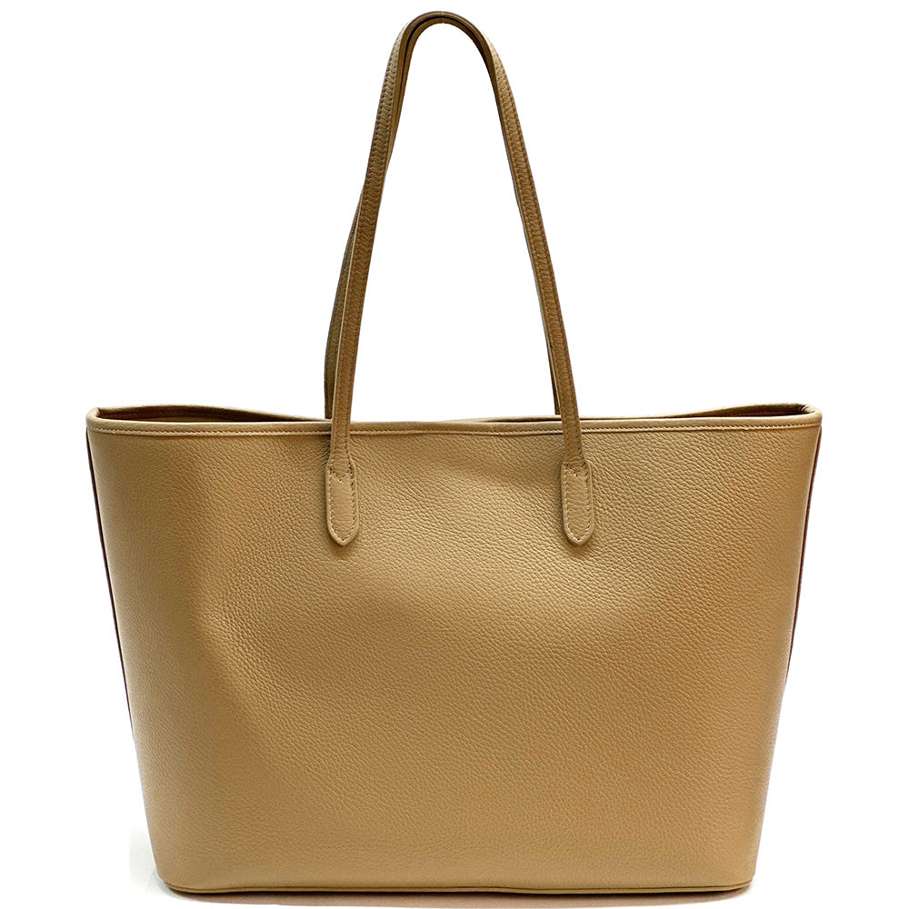 Penelope Tote Italian Leather Handbag - Made In Italy