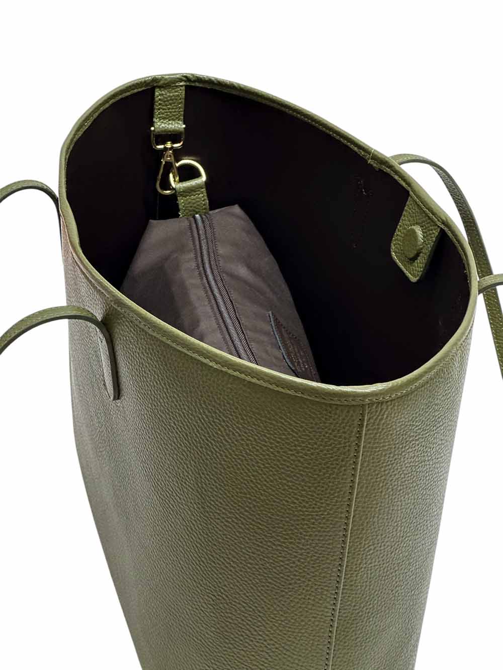 Penelope Tote Italian Leather Handbag - Made In Italy